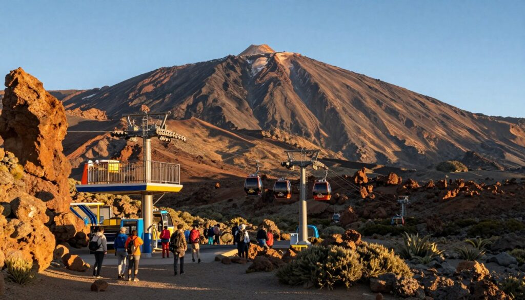 Linbanan Teide utsikt