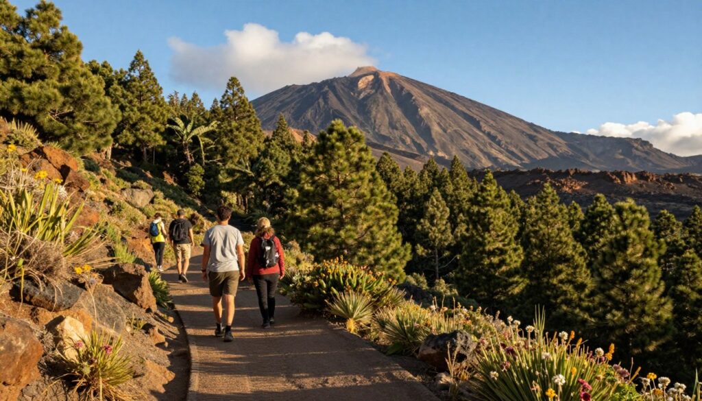 planera din vandring på Teneriffa