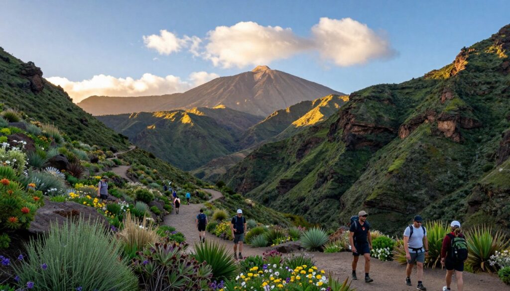 vandring i Anaga och Teide