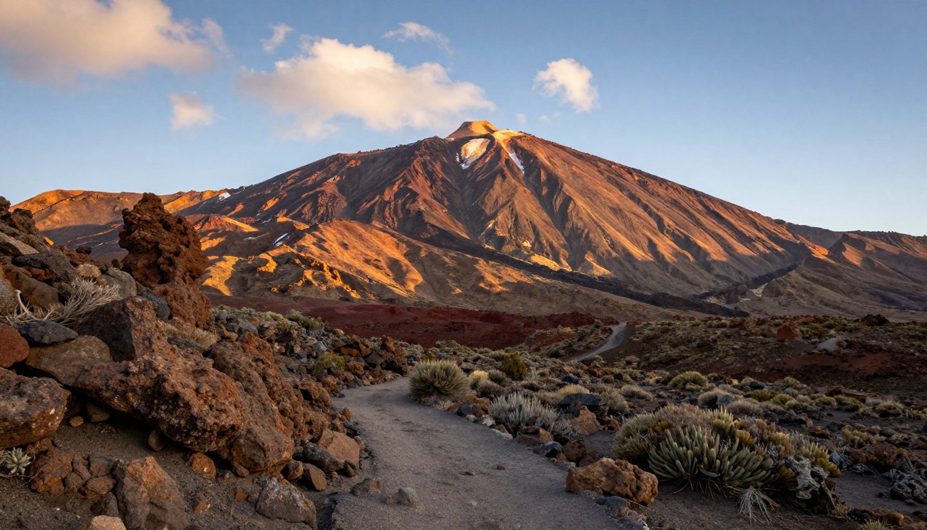 el teide / vulkanen teide