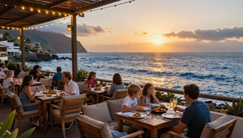 Restauranger med havsutsikt på Teneriffa Restauranger med havsutsikt på Teneriffa